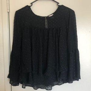 A. New. Day Black Blouse